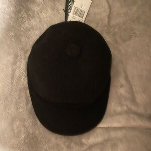 Kangol Black Wool Bucket Hat